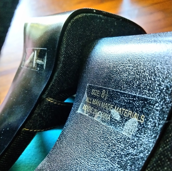 Splash Retro Style denim platform sandals - Picture 9 of 14